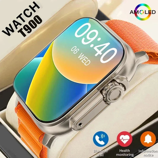 Smartwatch T900Ultra Bluetooth for Android IOS Men Women