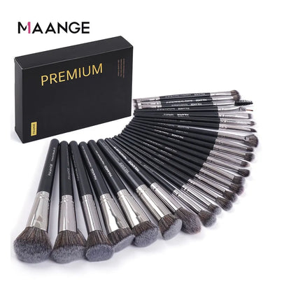 MAANGE Professional Gift Box 25 Pieces Makeup Brushes